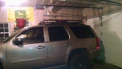 chevy tahoe roof basket