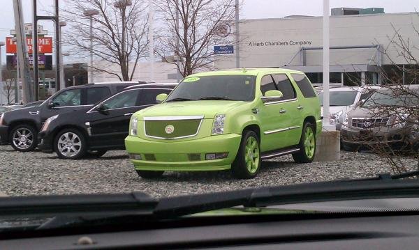 Lime green sales tahoe