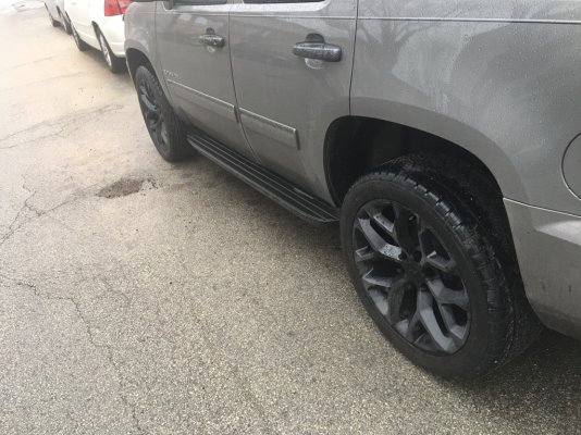 Replica snowflake rims in satin/matte black? | Chevy Tahoe Forum | GMC ...