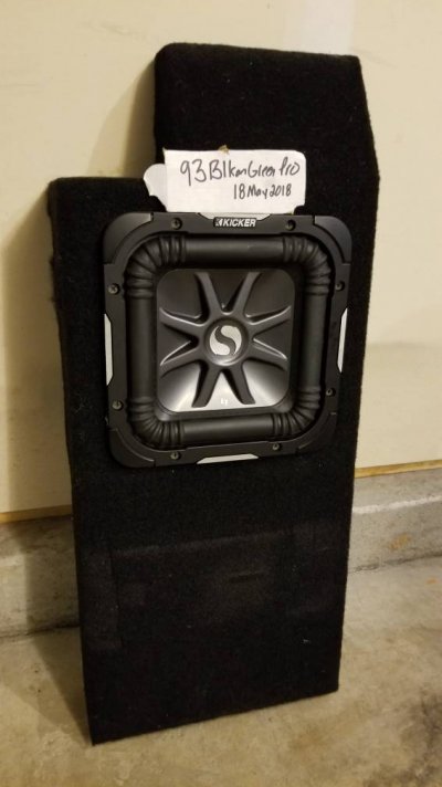 Kicker l7 8 ported hot sale box