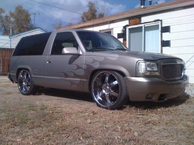 99 2 door slammed on 24's | Chevy Tahoe Forum | GMC Yukon Forum | Tahoe ...