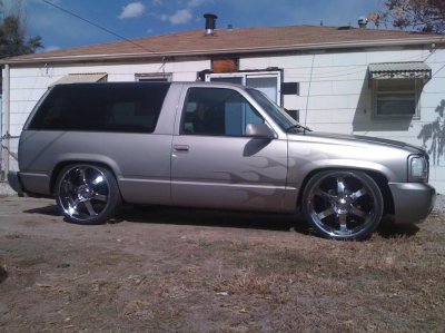 99 2 door slammed on 24's | Chevy Tahoe Forum | GMC Yukon Forum | Tahoe ...