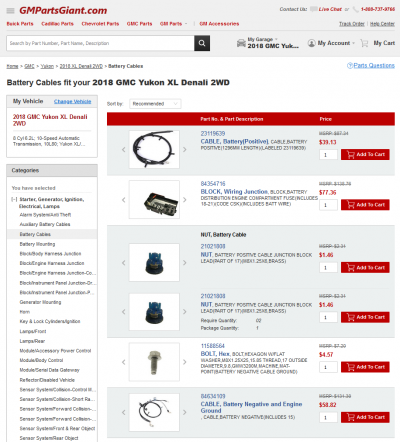 Looking to Buy New Battery Cables | Chevy Tahoe Forum | GMC Yukon Forum ...