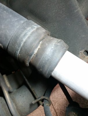 Rear air shock boot shredded... | Chevy Tahoe Forum | GMC Yukon