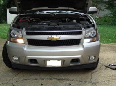 tahoe daytime running lights